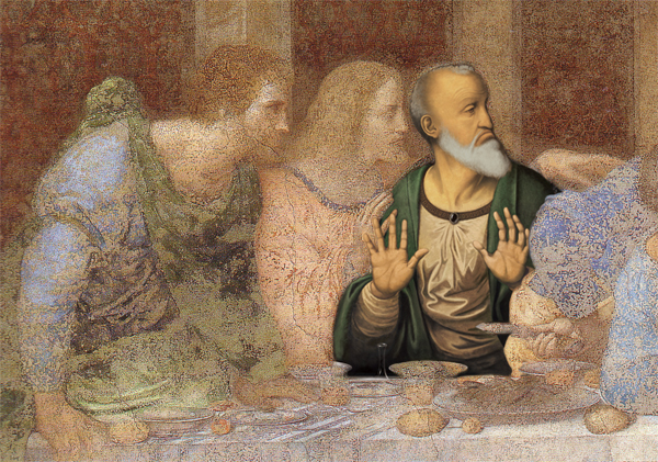 The Last Supper Restoration of Andrew-4