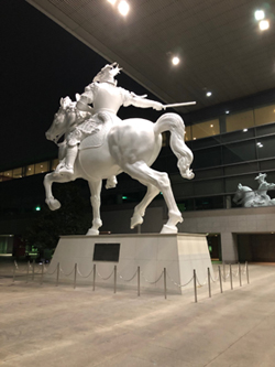 レオナルドの騎馬像２